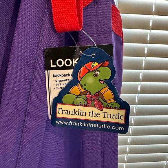 FRANKLIN THE TURTLE VINTAGE BACKPACK - Picture 6 of 9